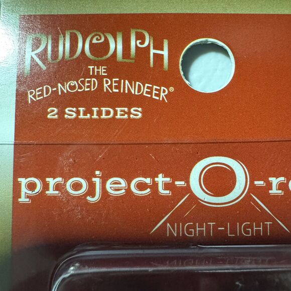 Peanuts Project-O-Rama Night Light, 2 Slides‎ - RUDOLPH the Red-Nose Reindeer - Picture 2 of 3